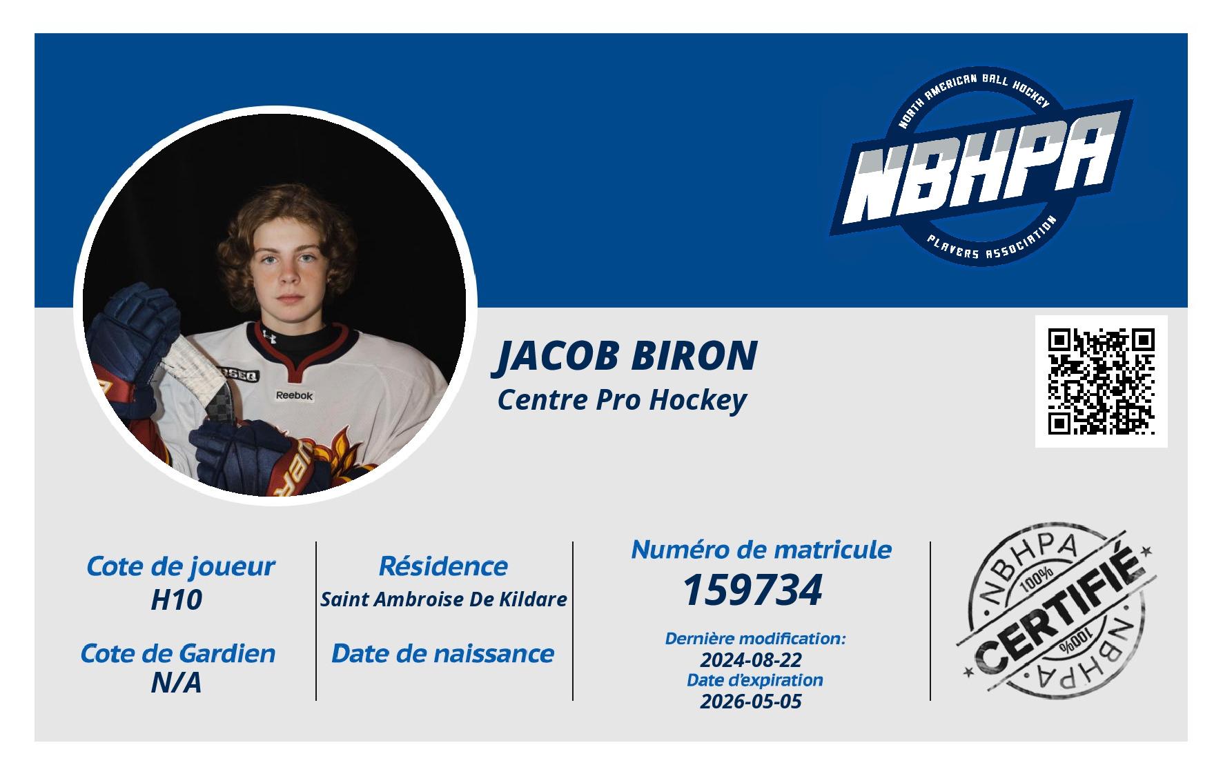 Jacob Biron