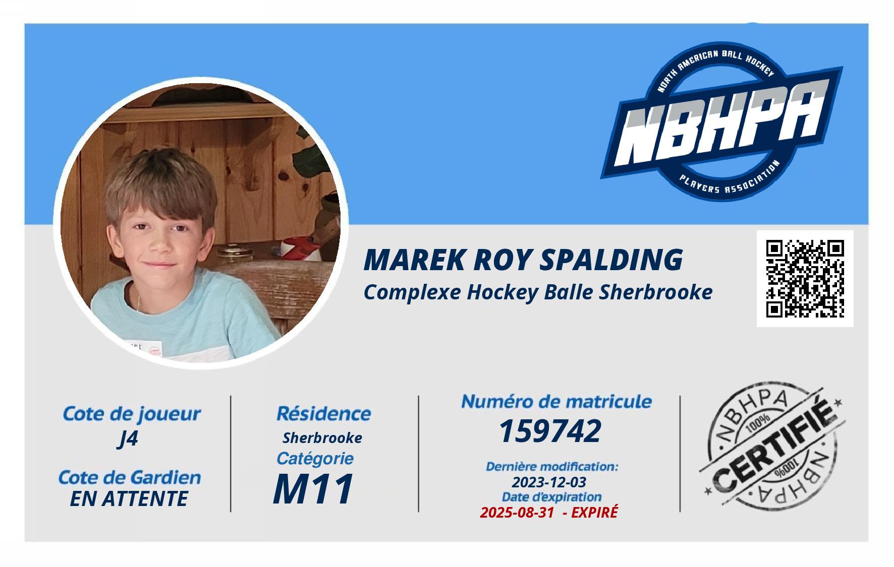 Marek Roy Spalding
