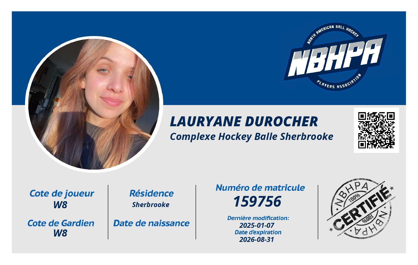 Lauryane Durocher