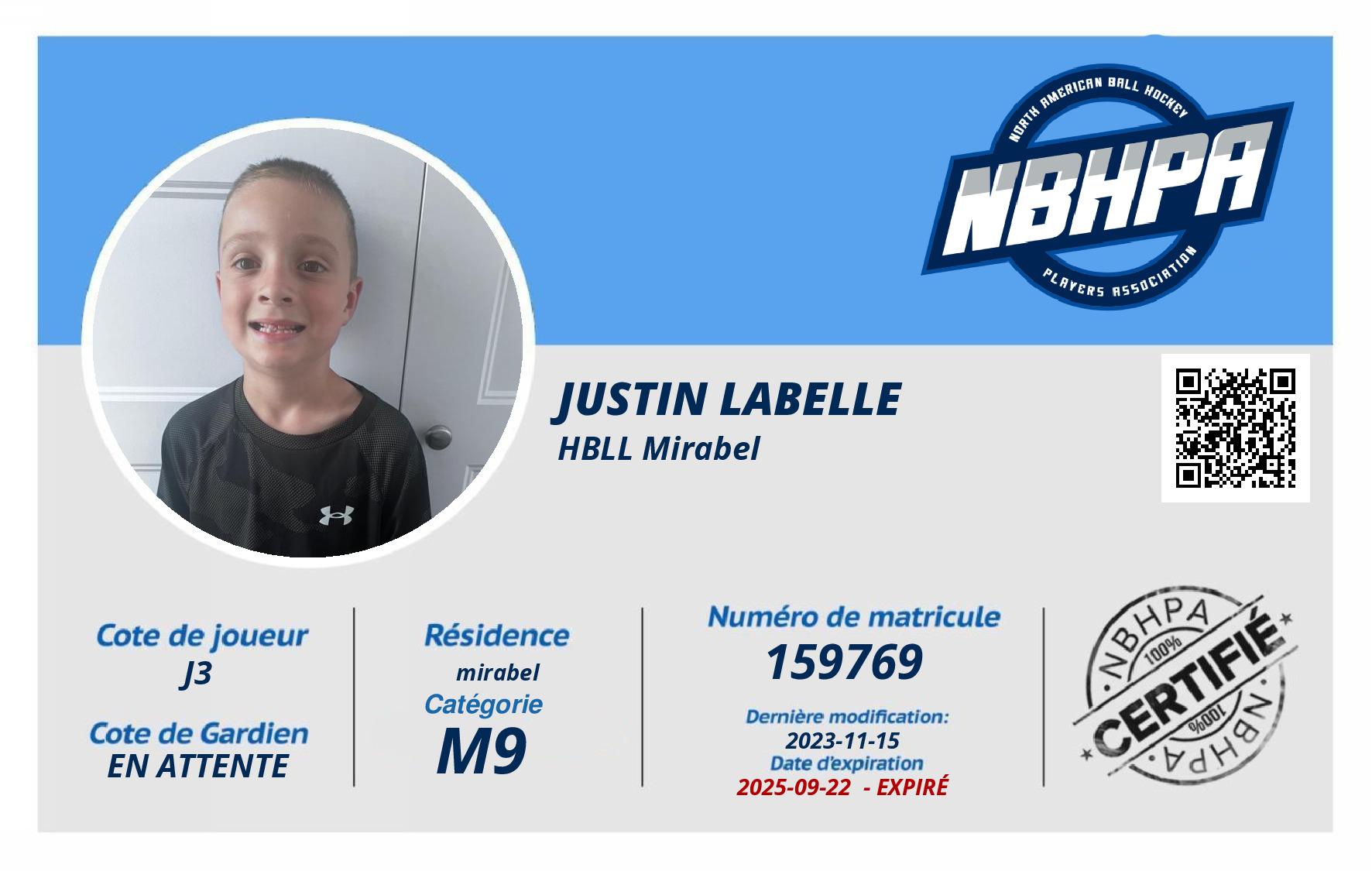 Justin Labelle
