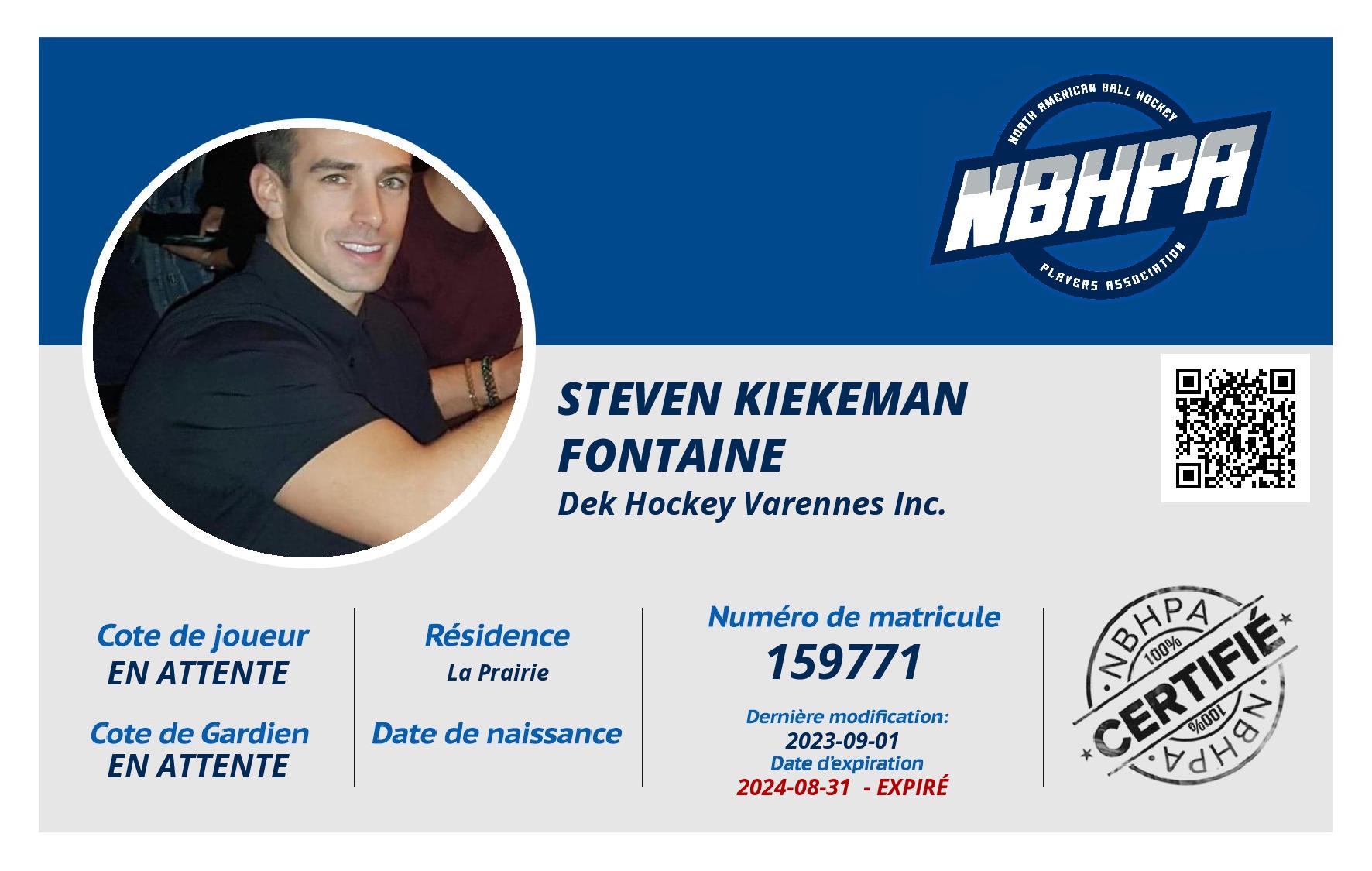 Steven Kiekeman Fontaine