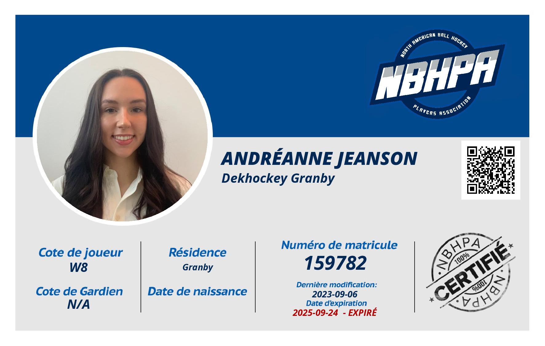 Andréanne Jeanson
