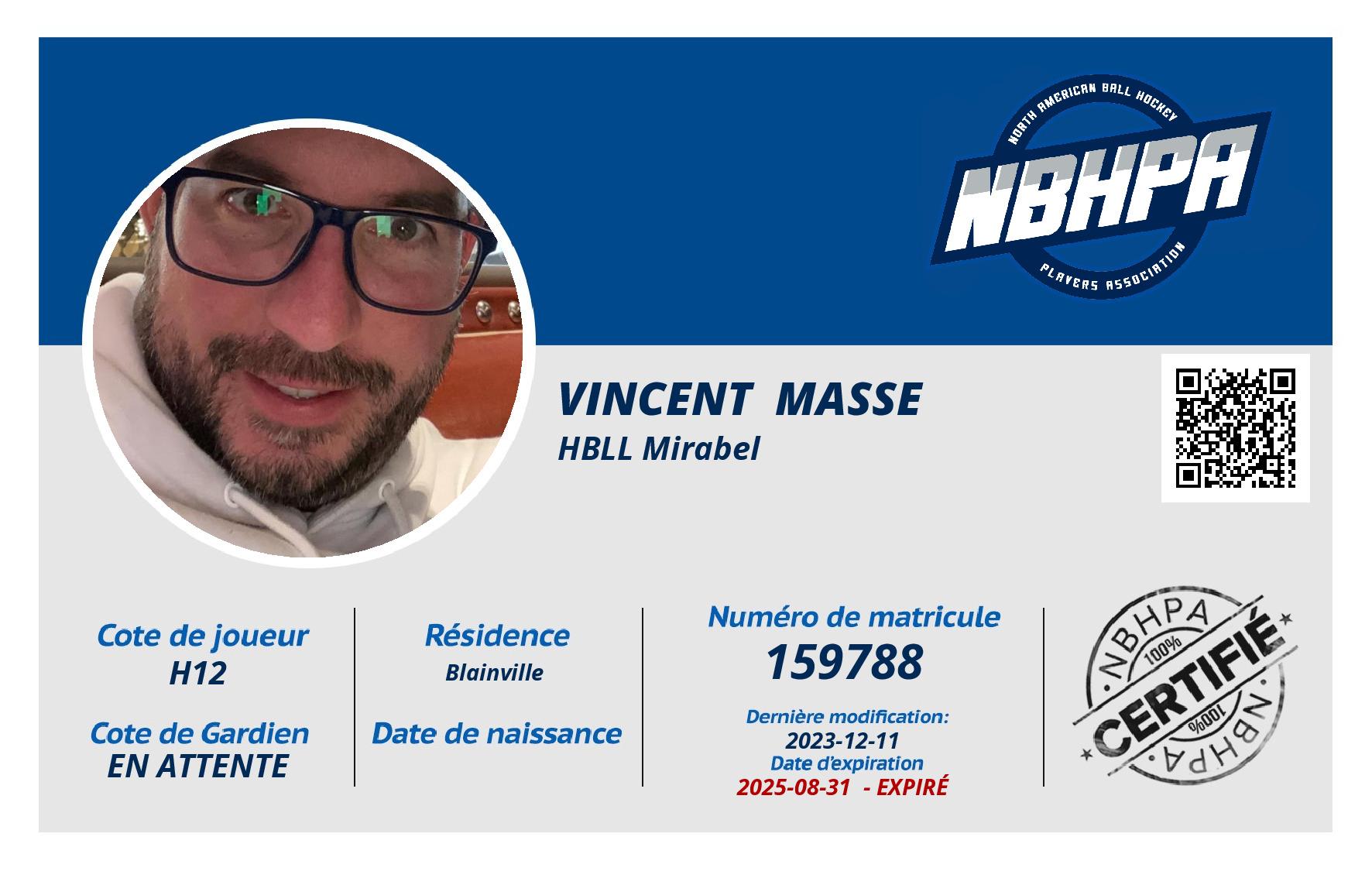 Vincent  Masse