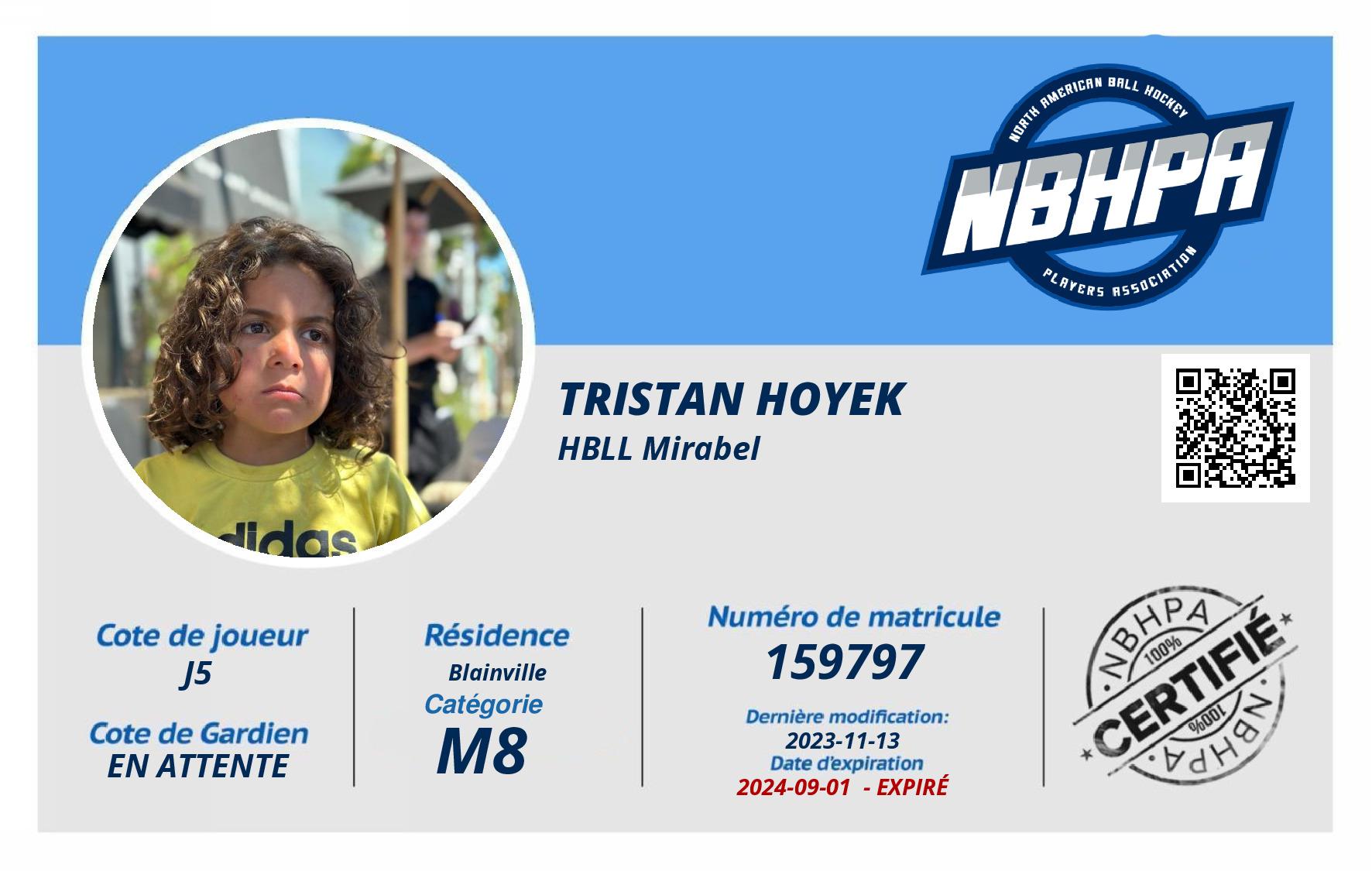 Tristan Hoyek