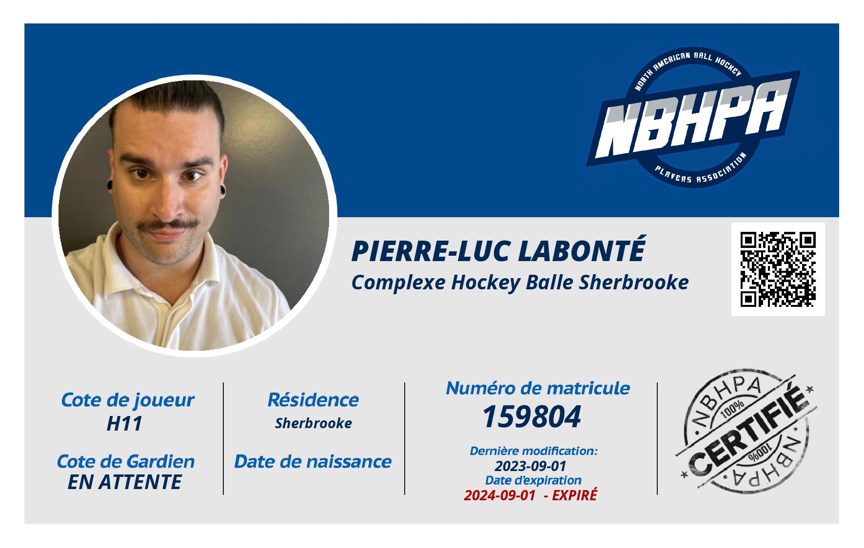 Pierre-Luc Labonté