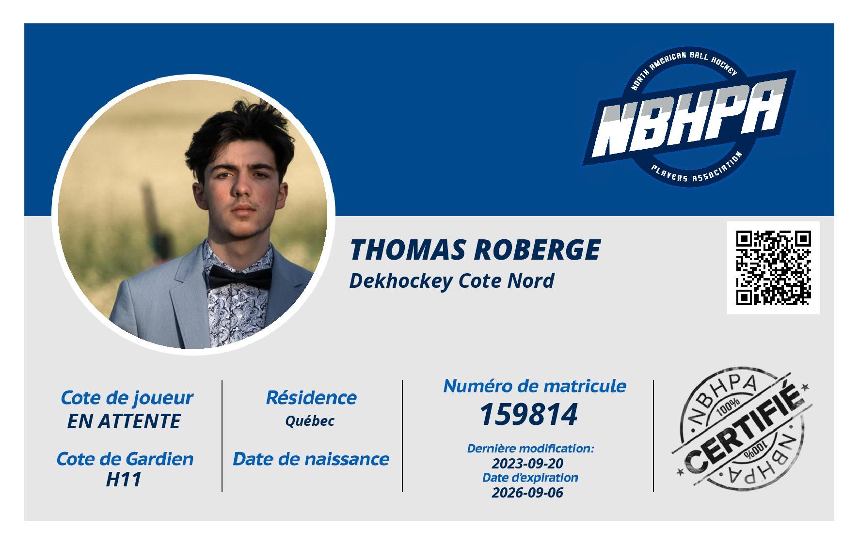 Thomas Roberge