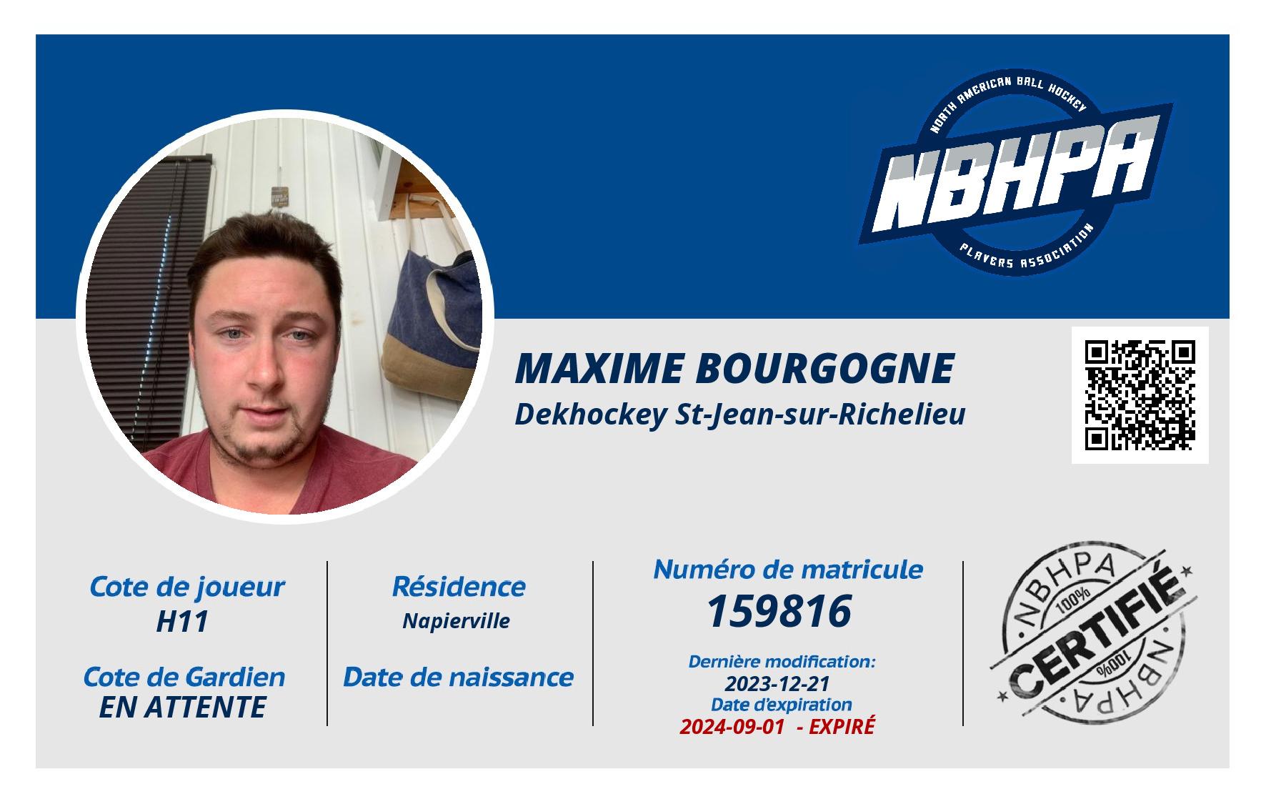Maxime Bourgogne