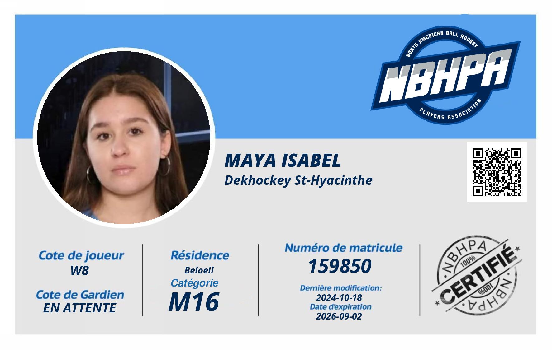 Maya Isabel