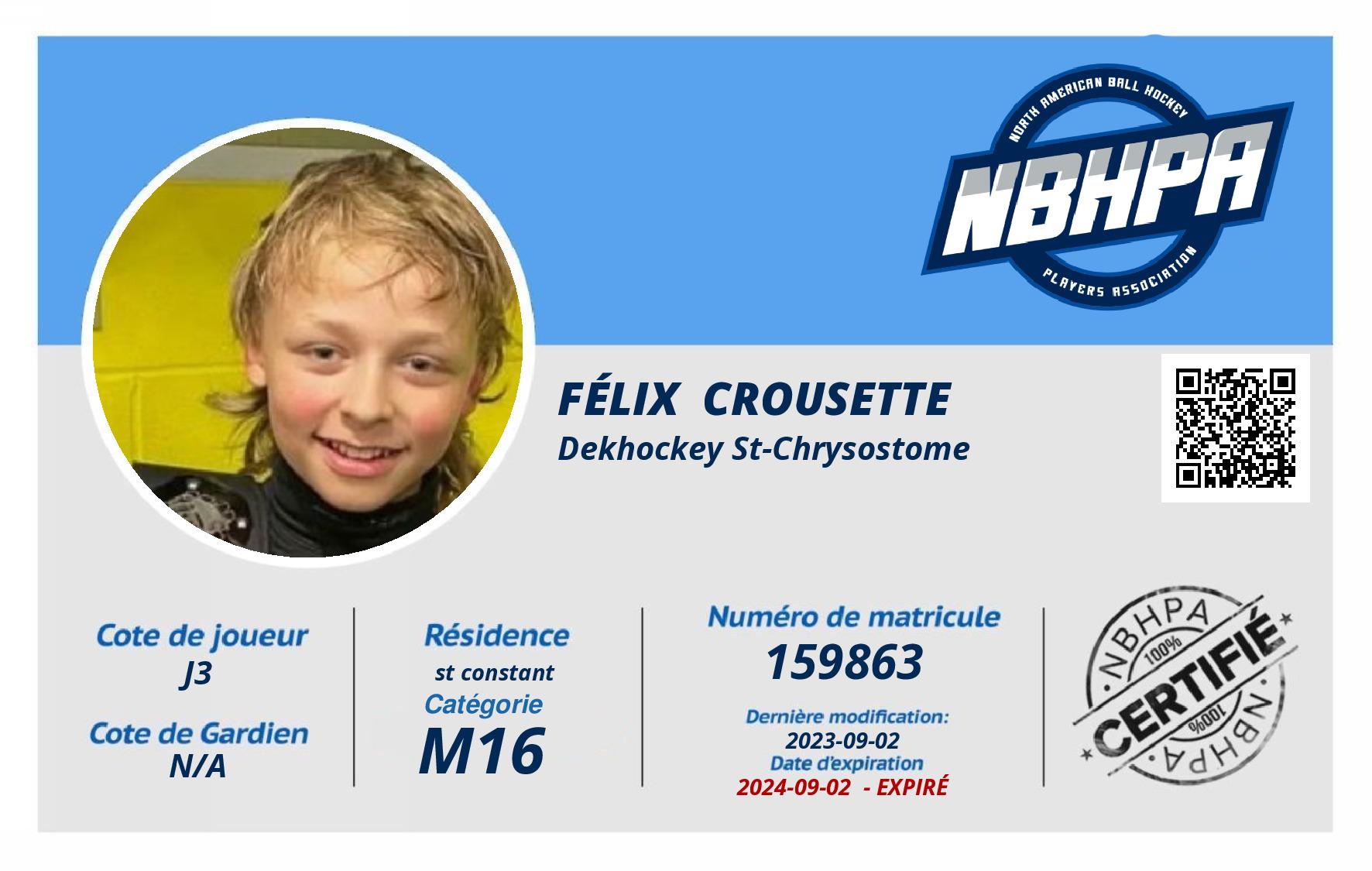 Félix  Crousette