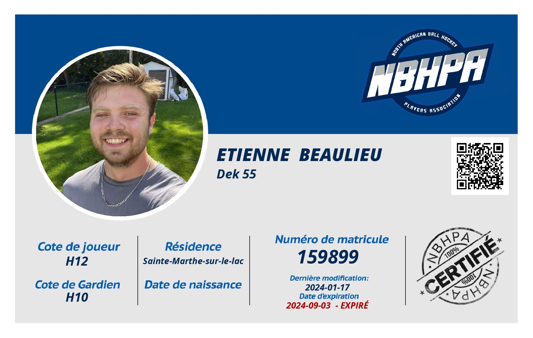 Etienne  Beaulieu