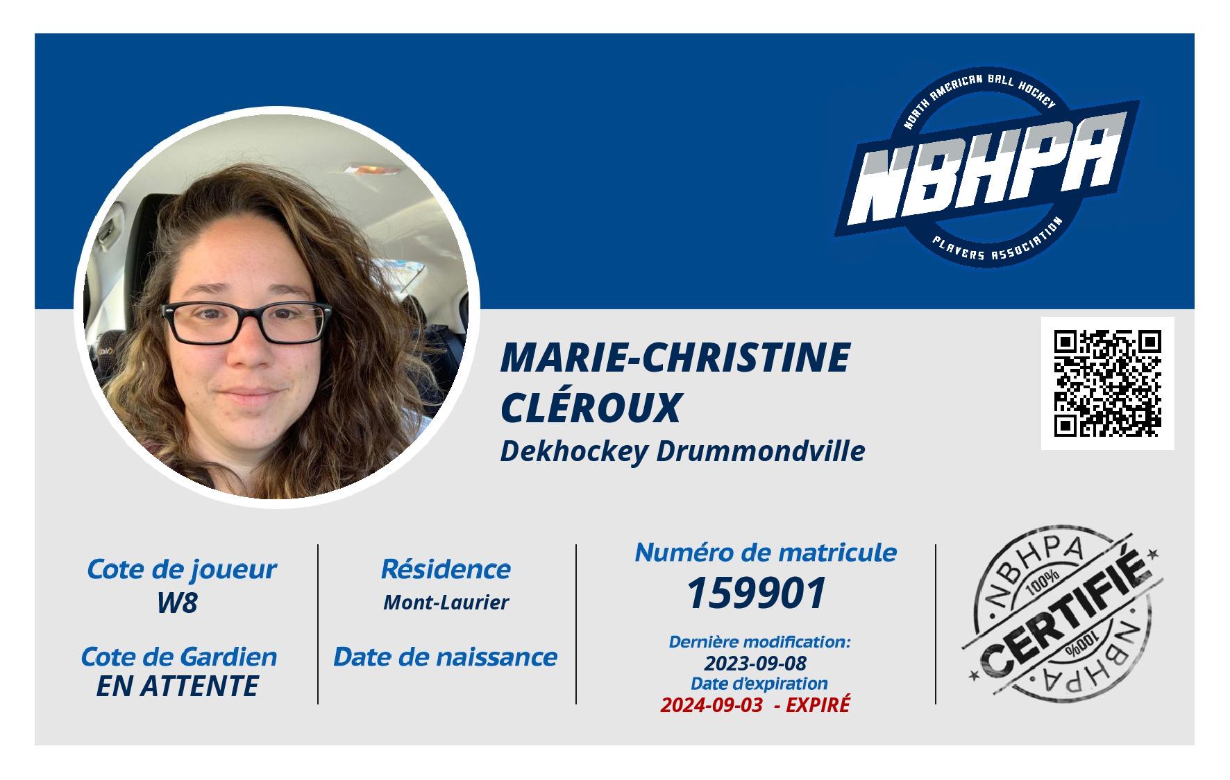 Marie-Christine Cléroux