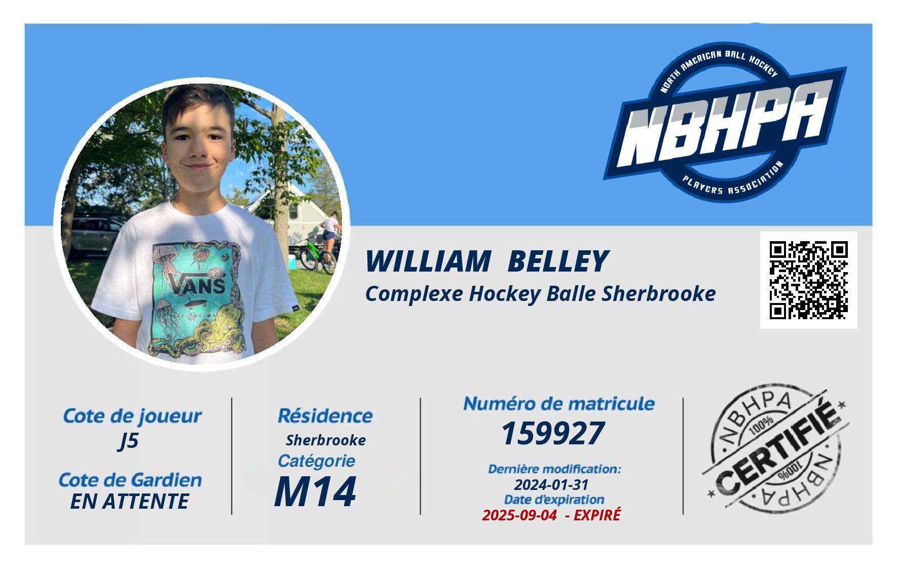 William  Belley