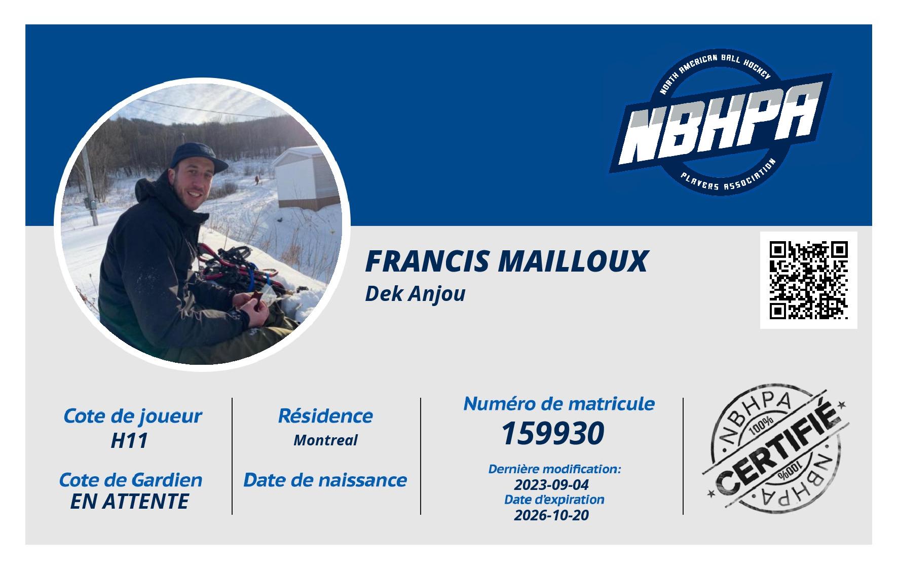 Francis Mailloux
