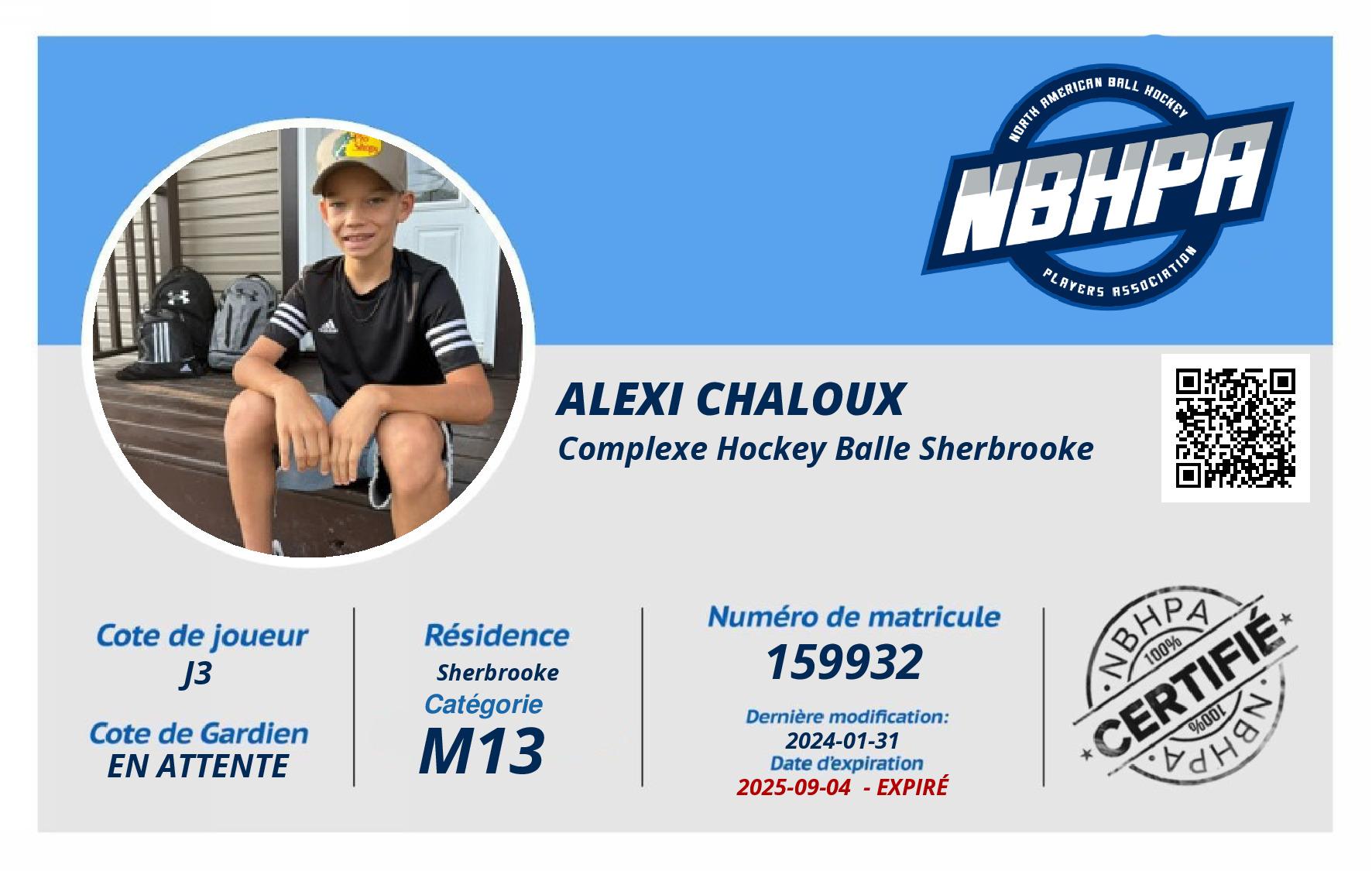 Alexi Chaloux