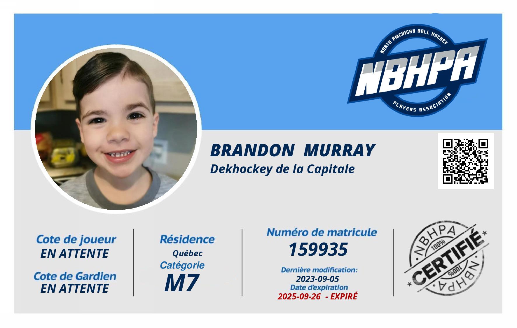 Brandon  Murray 