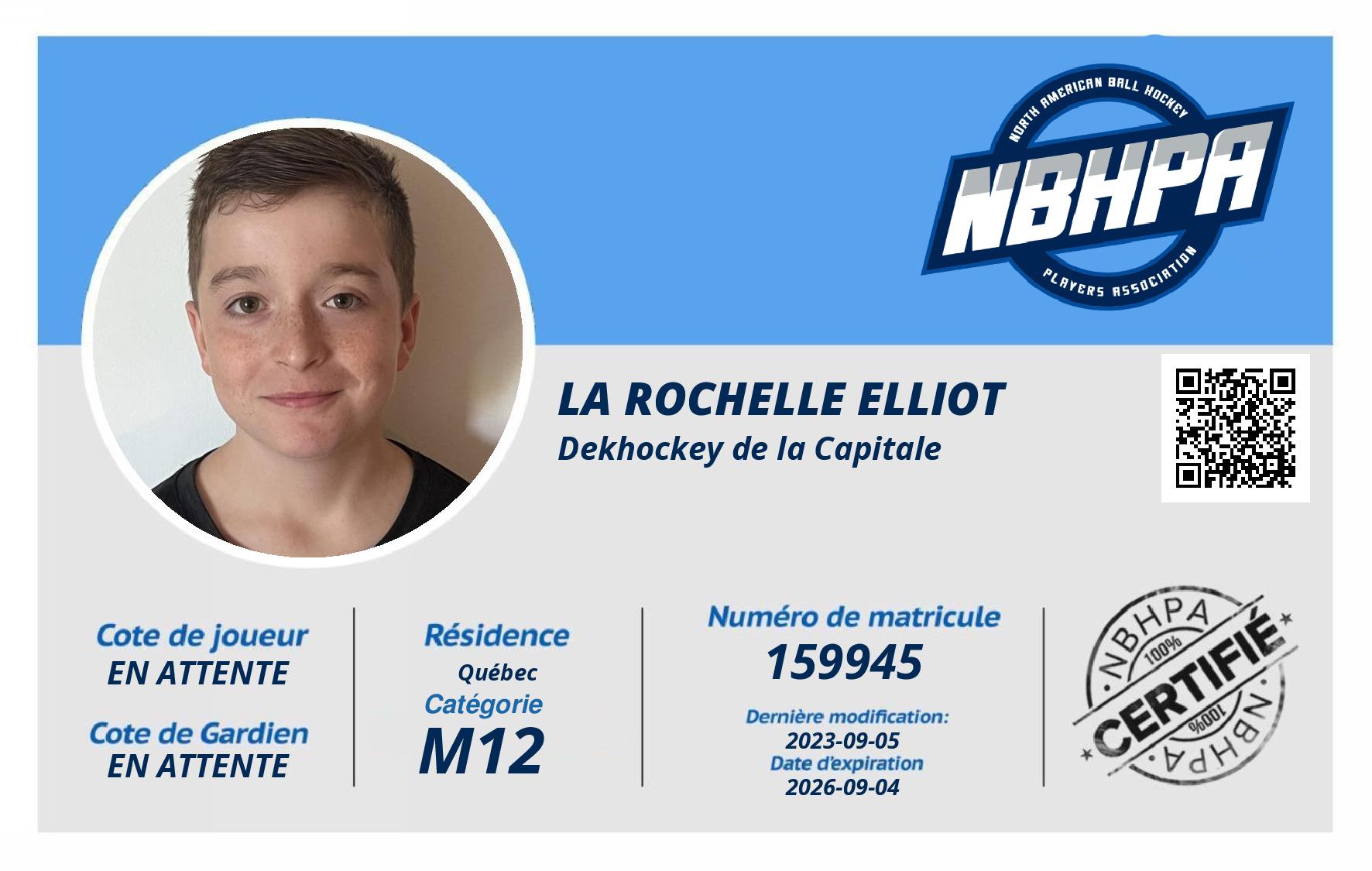 La Rochelle Elliot