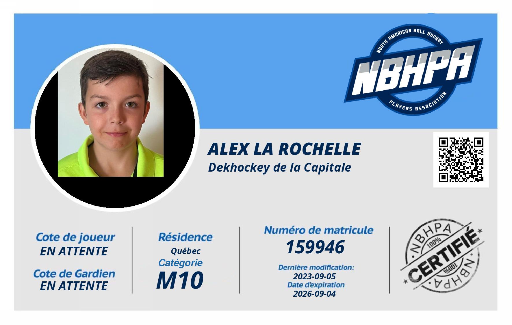 Alex La Rochelle