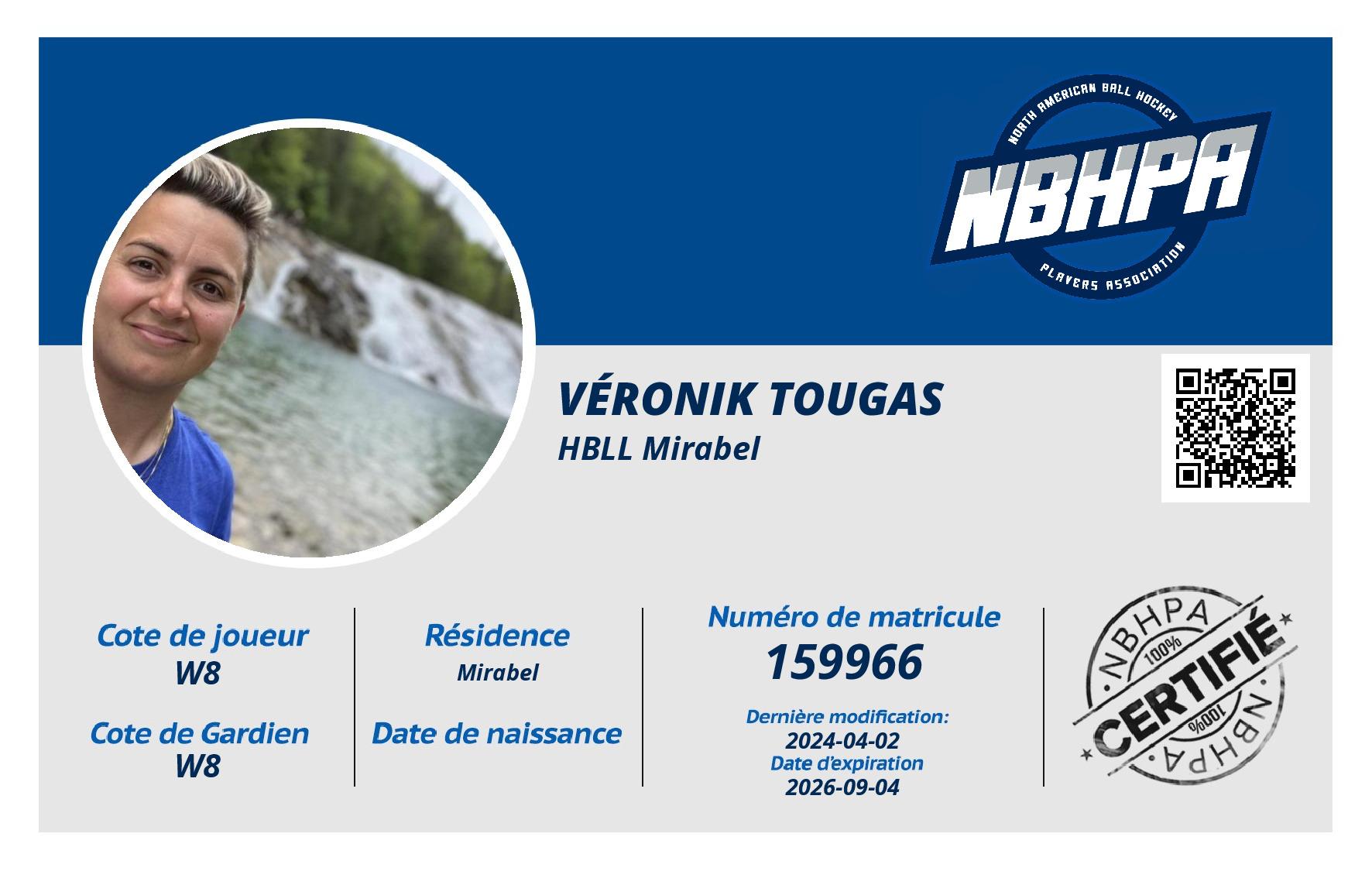 Véronik Tougas