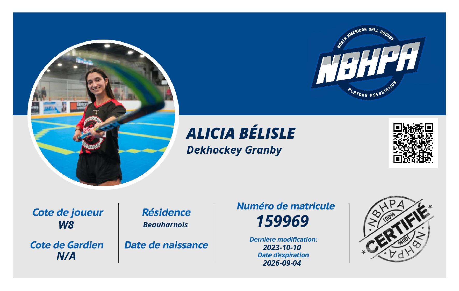 Alicia Bélisle