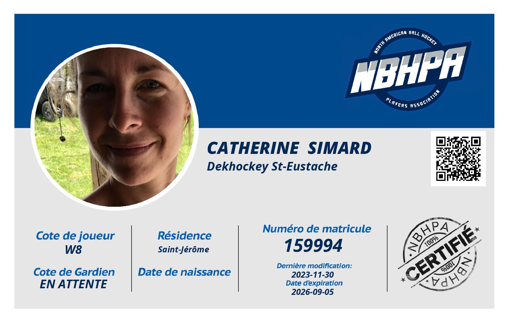 Catherine  Simard 