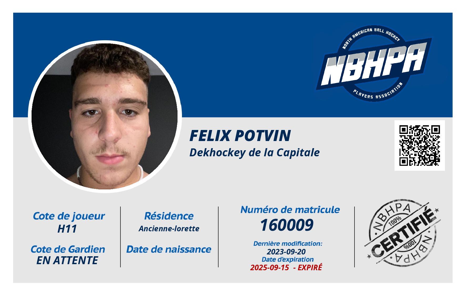 Felix Potvin