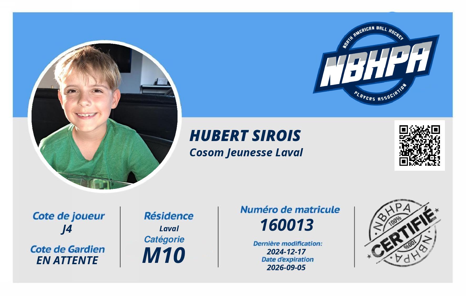 Hubert Sirois