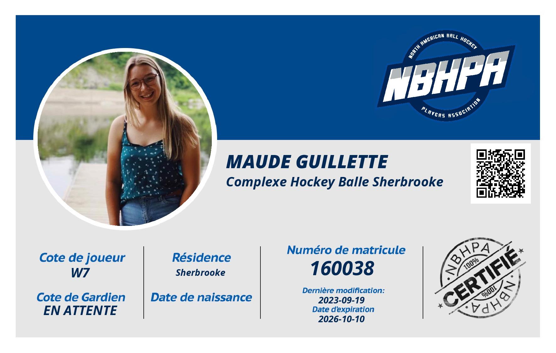 Maude Guillette