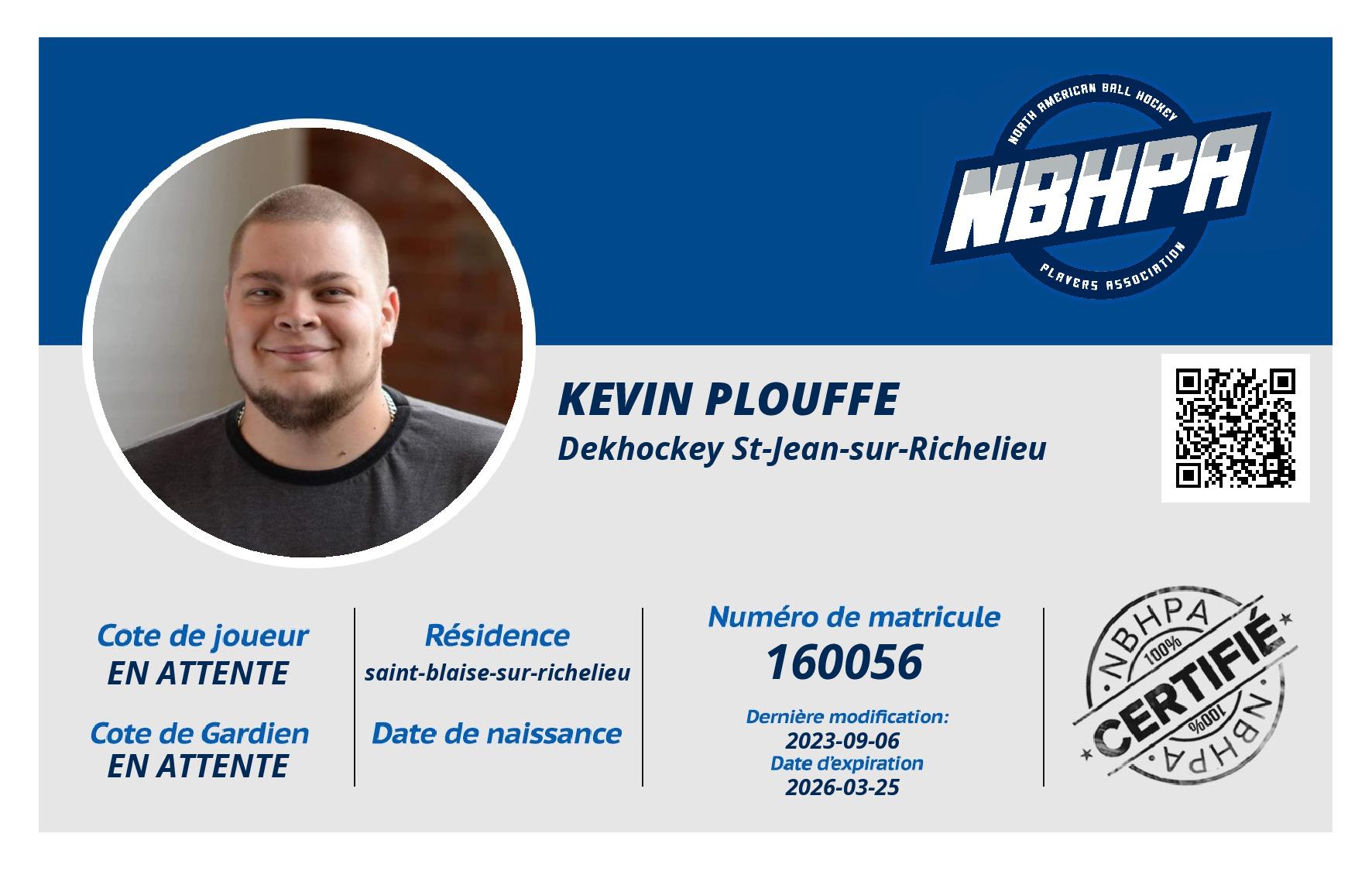 Kevin Plouffe