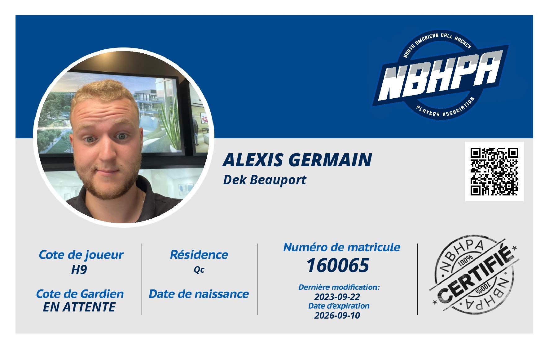 Alexis Germain
