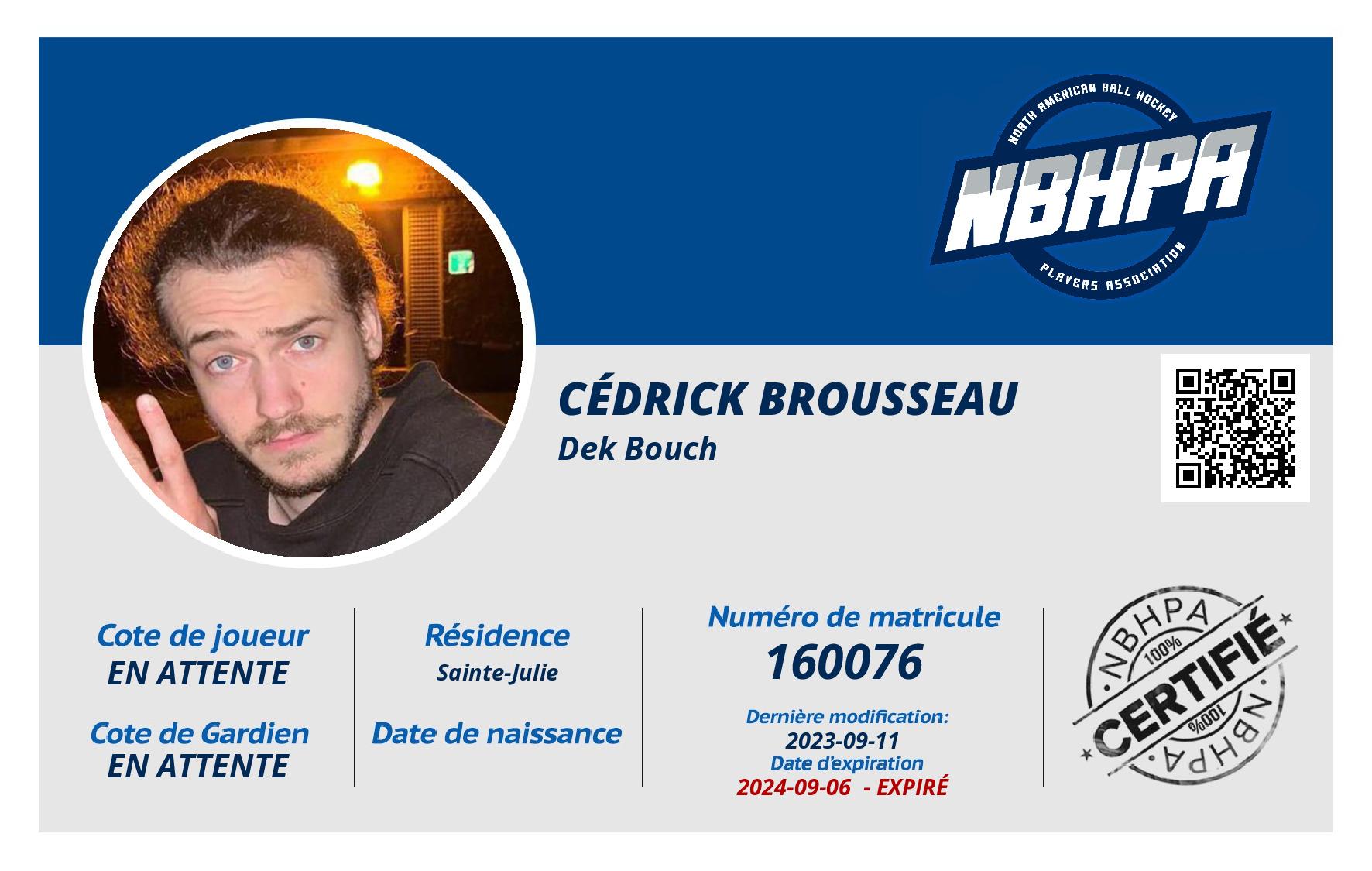 Cédrick Brousseau