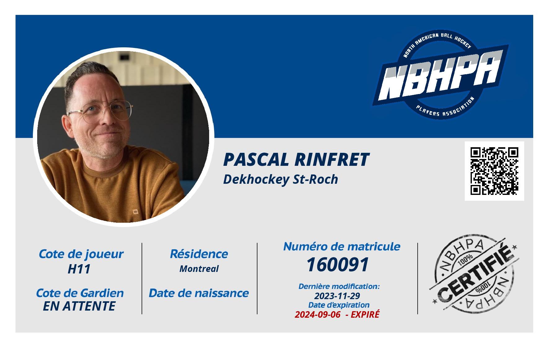 Pascal Rinfret