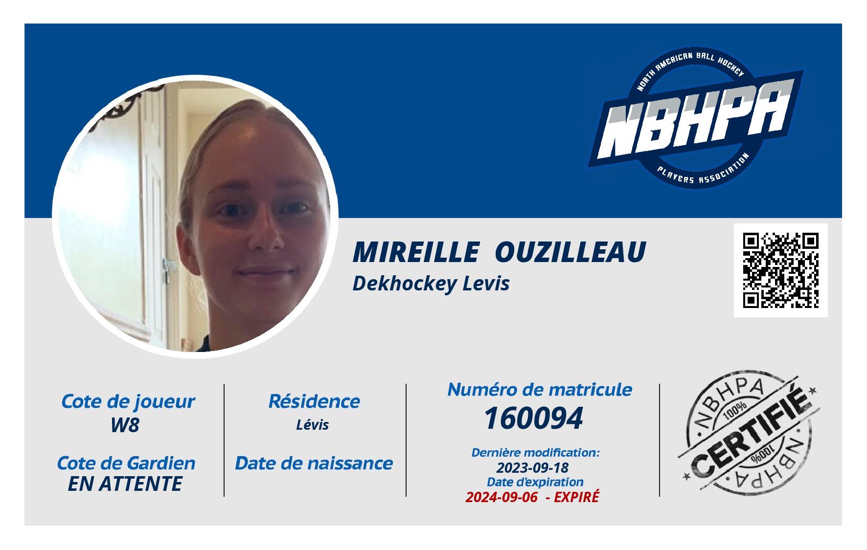 Mireille  Ouzilleau 