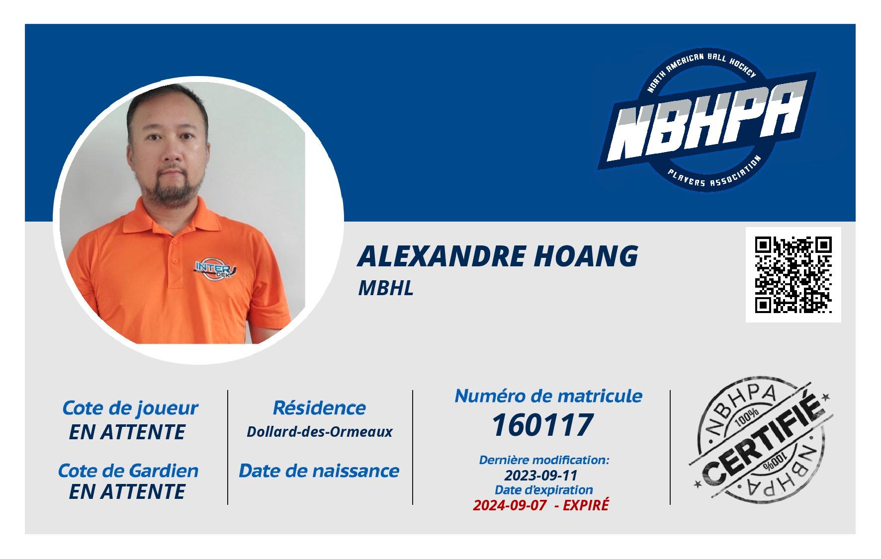 Alexandre Hoang