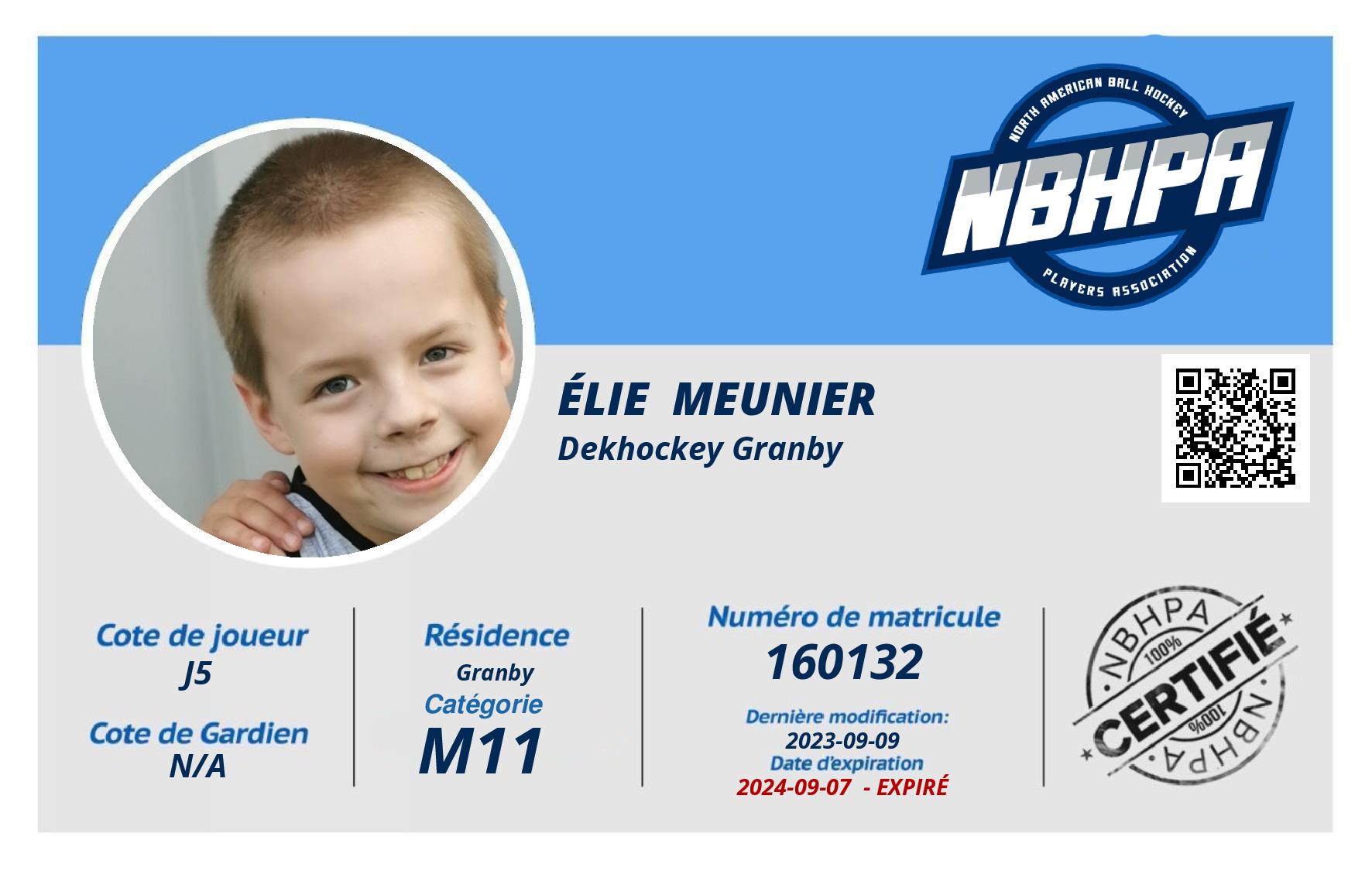 Élie  Meunier 