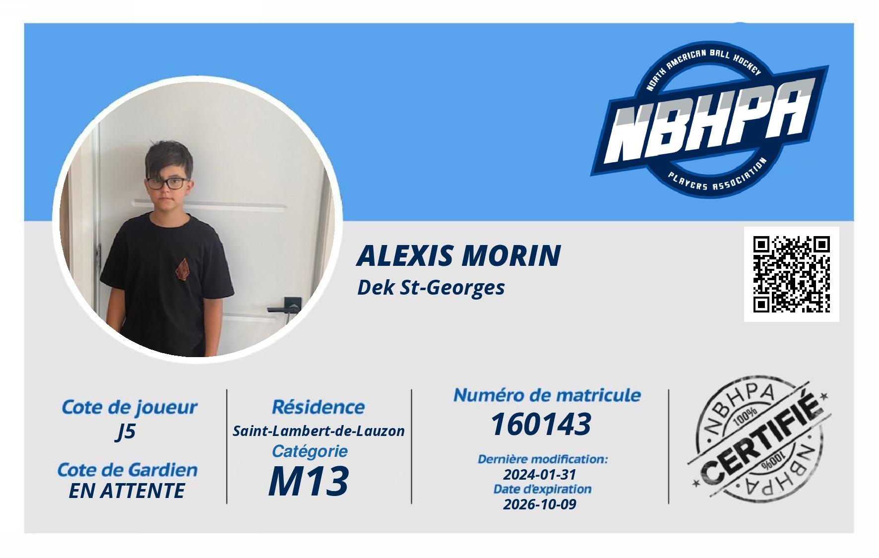Alexis Morin