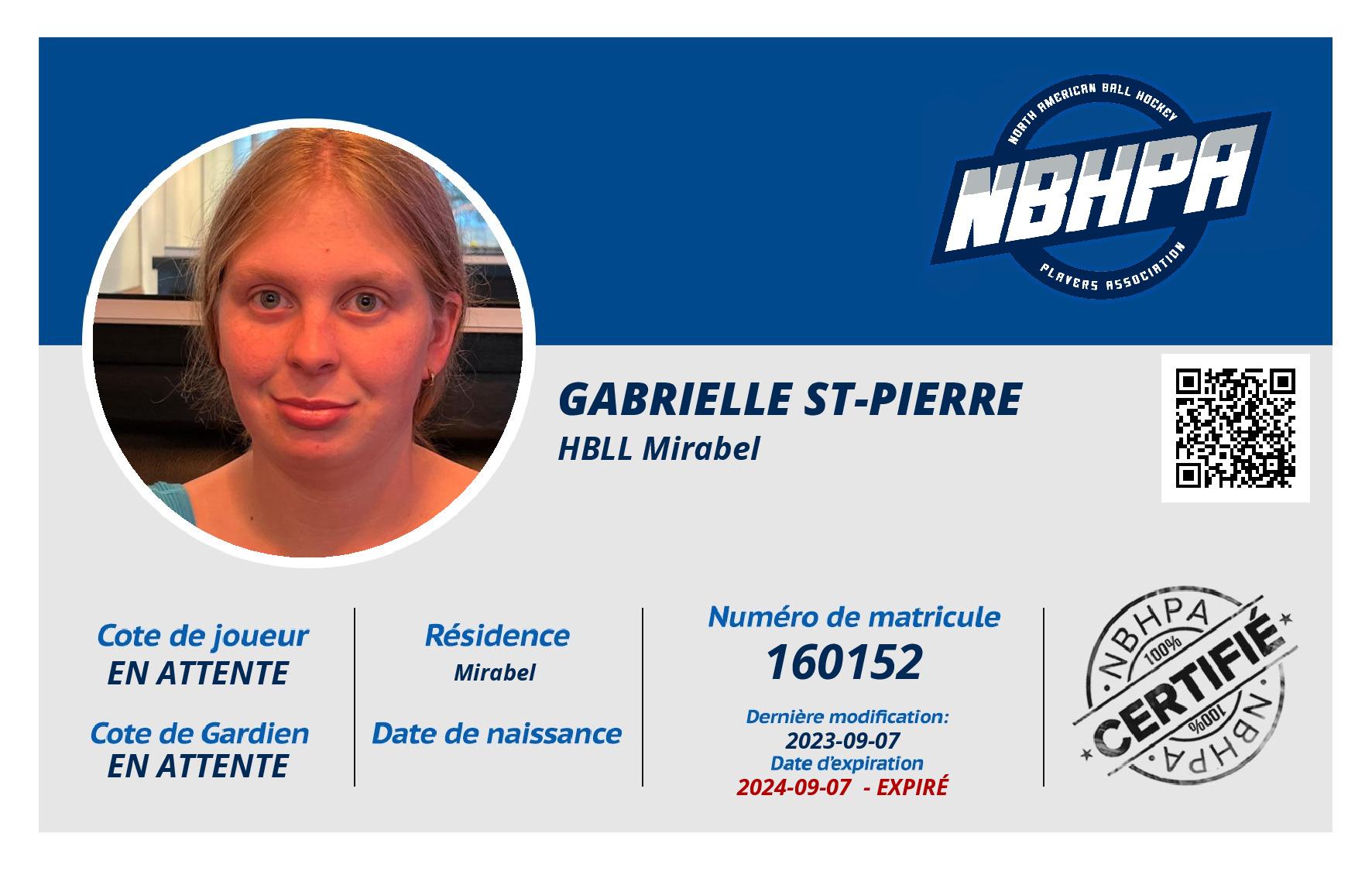 Gabrielle St-Pierre