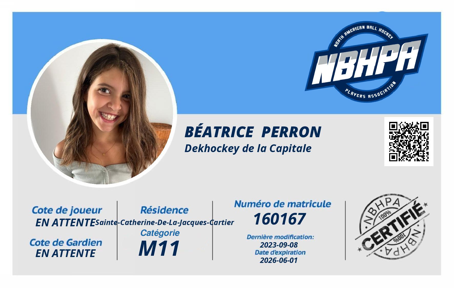 Béatrice  Perron