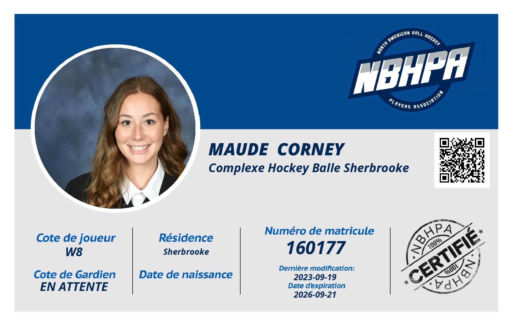 Maude  Corney 