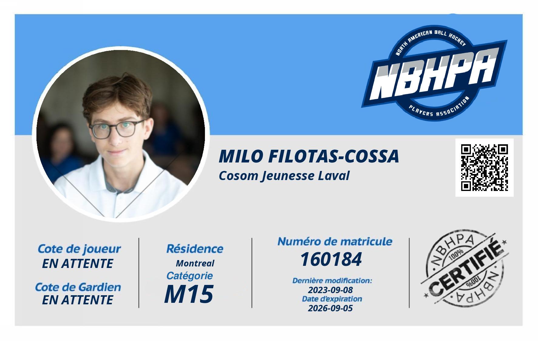 Milo Filotas-Cossa