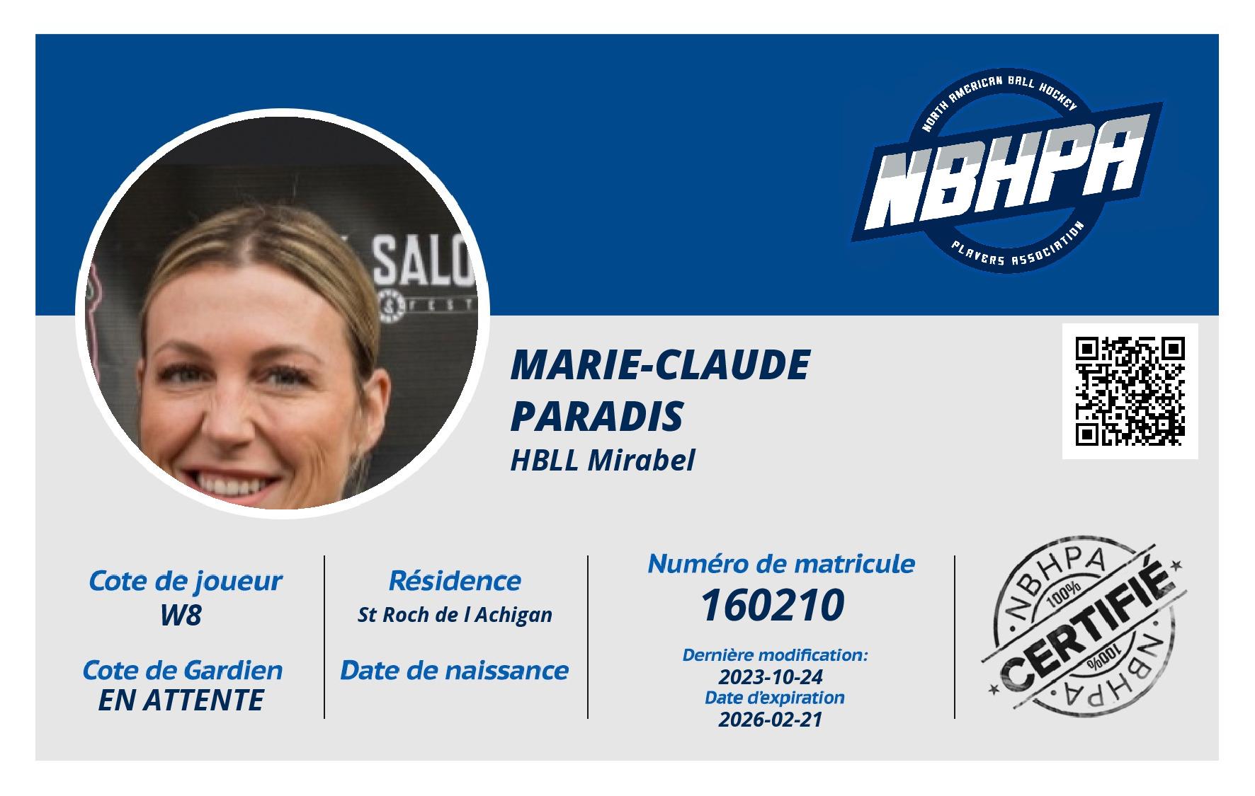 Marie-Claude Paradis