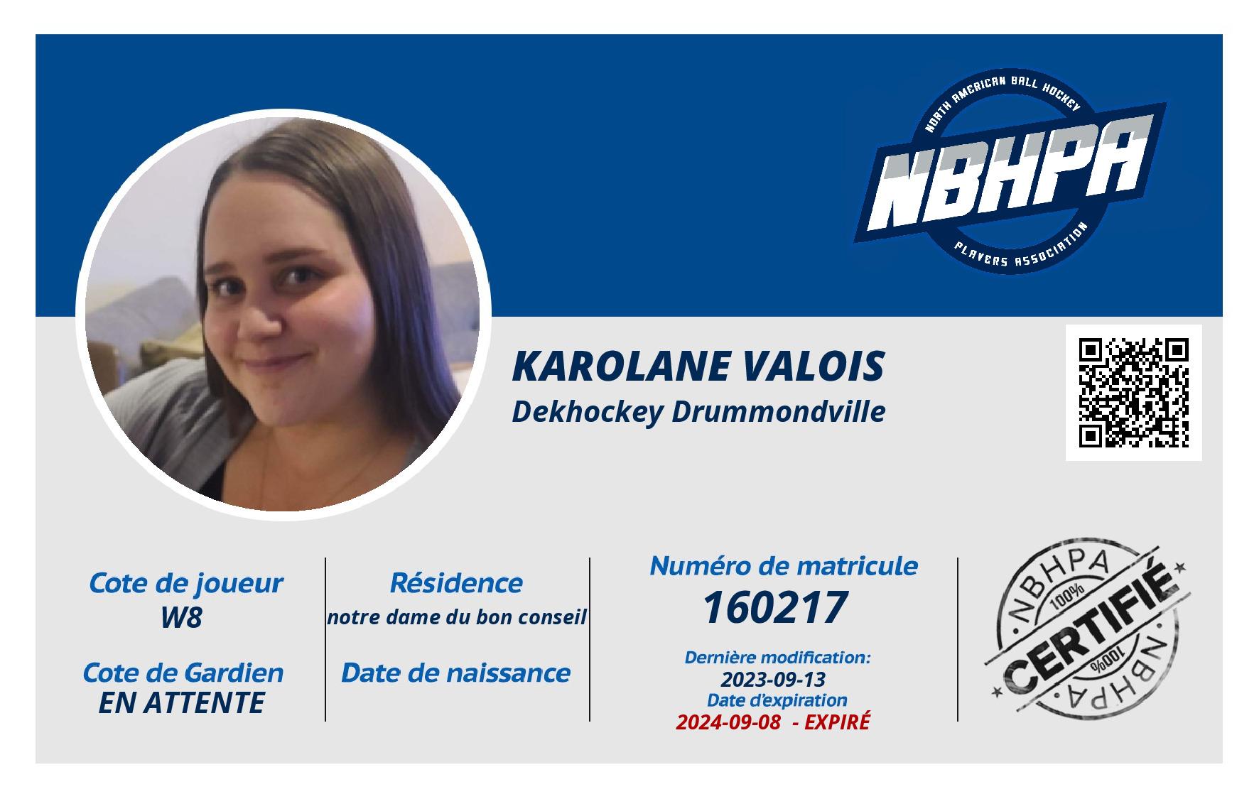 Karolane Valois