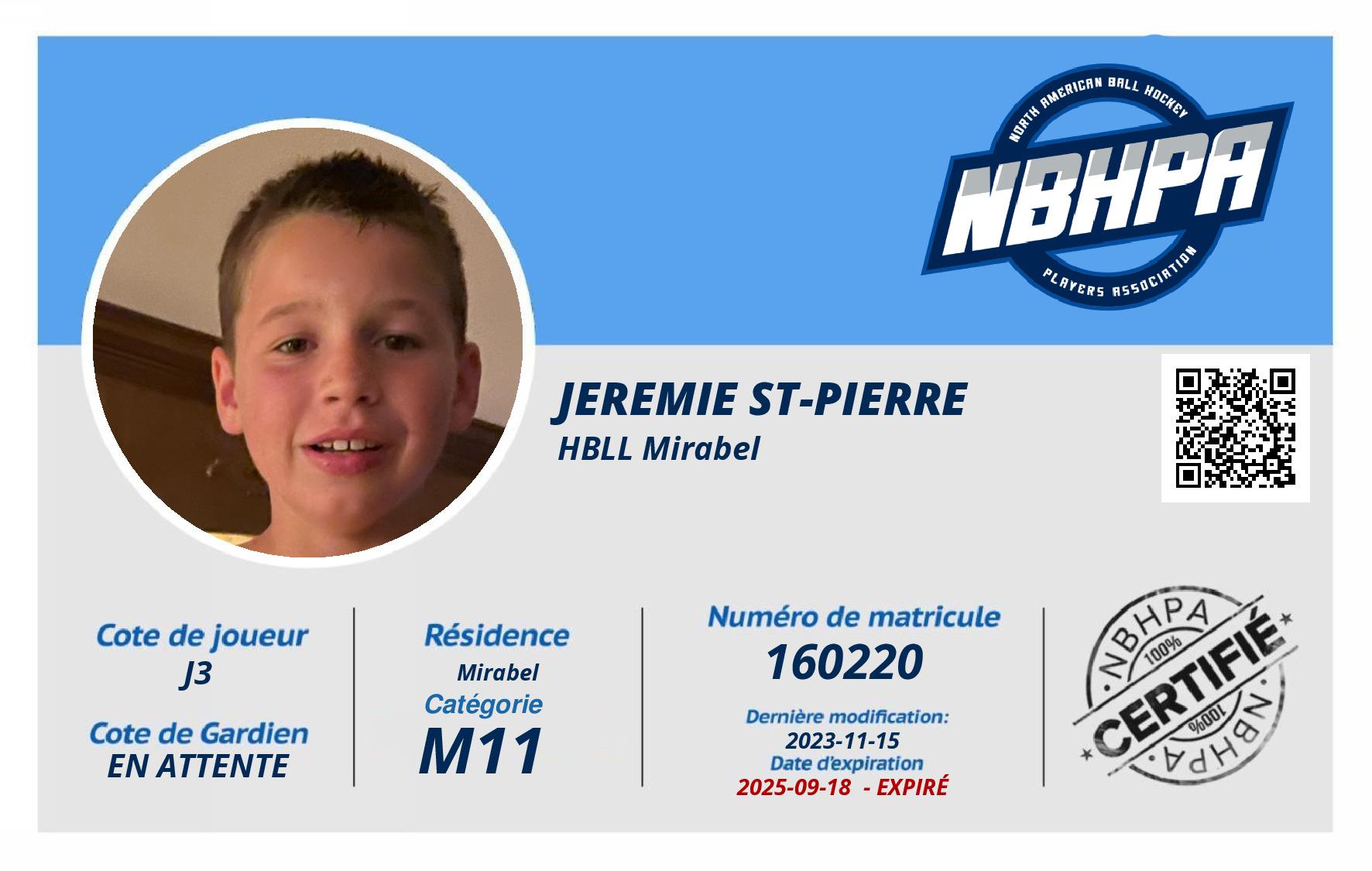 Jeremie St-Pierre 