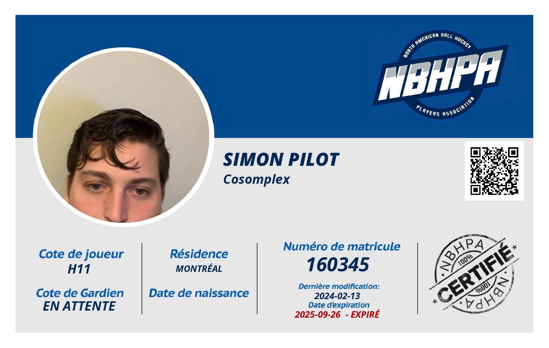 Simon Pilot