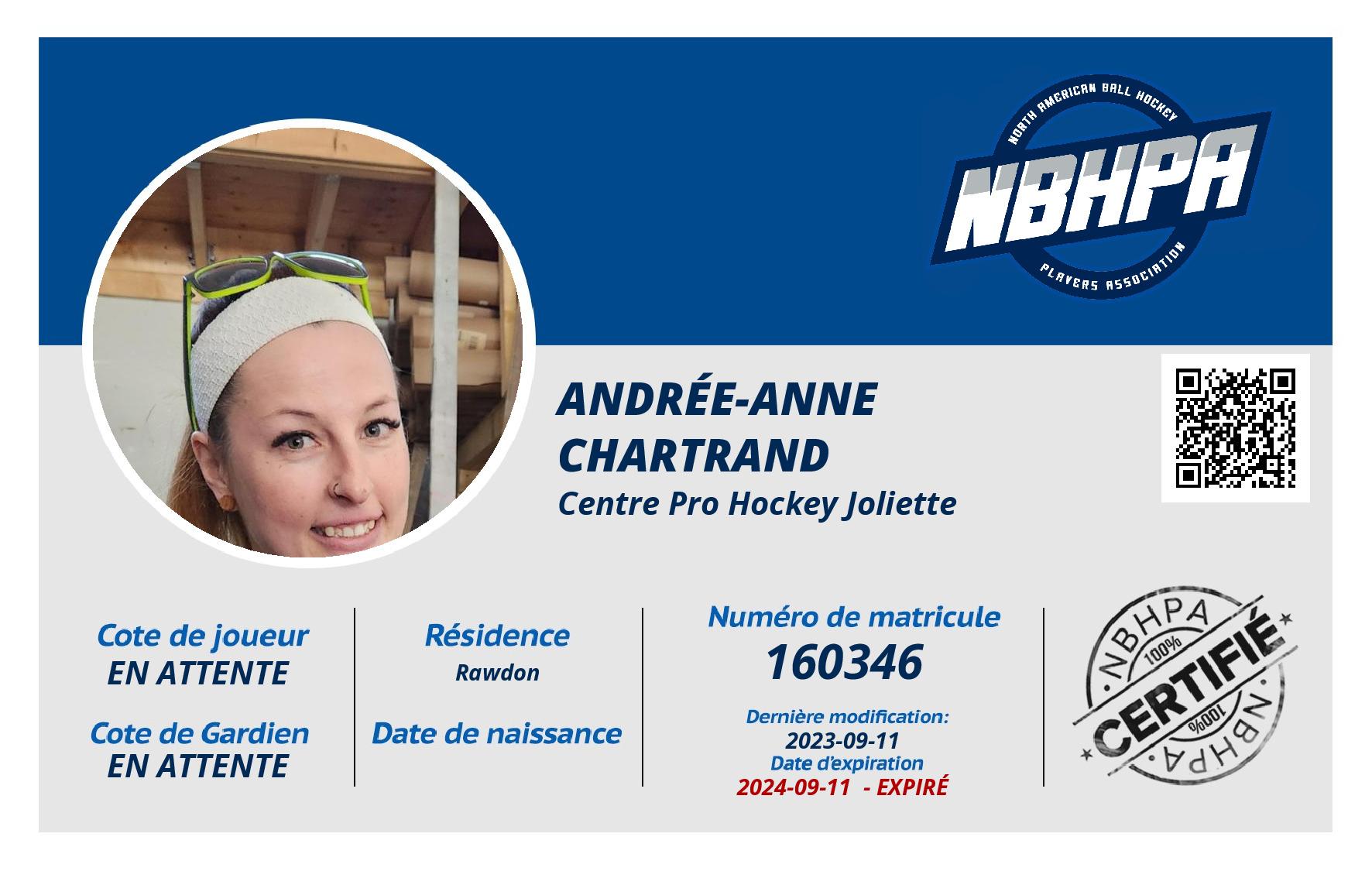 Andrée-Anne  Chartrand 