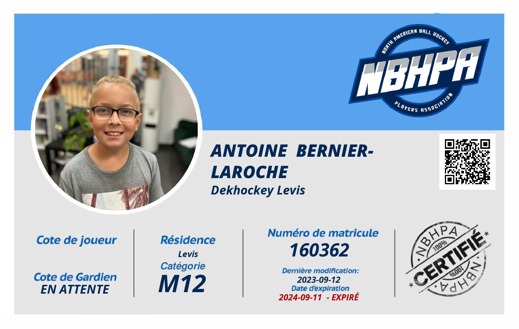 Antoine  Bernier-Laroche 