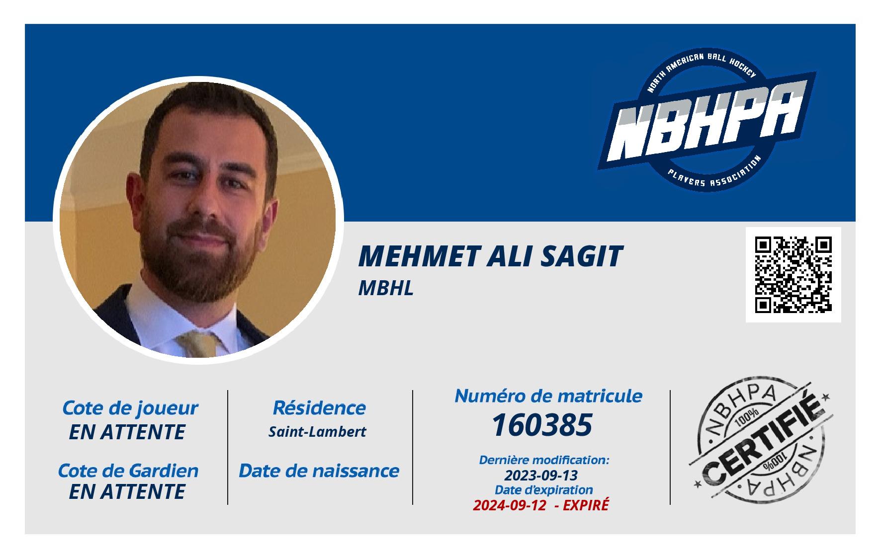 Mehmet Ali Sagit