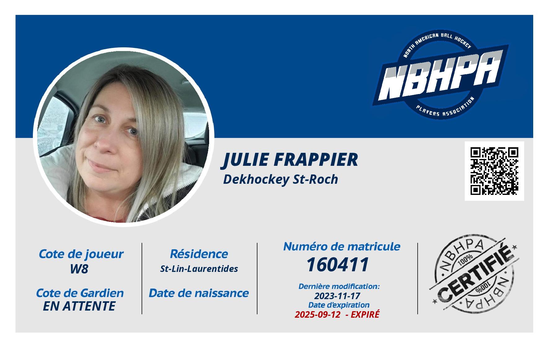 Julie Frappier 