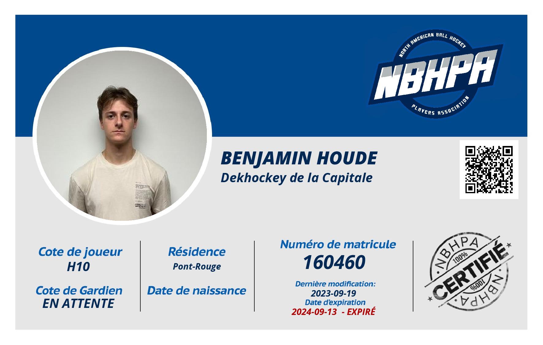Benjamin Houde