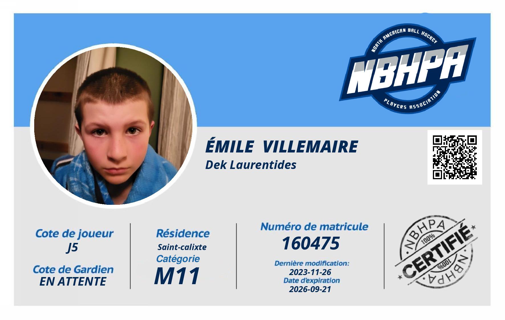 Émile  Villemaire 