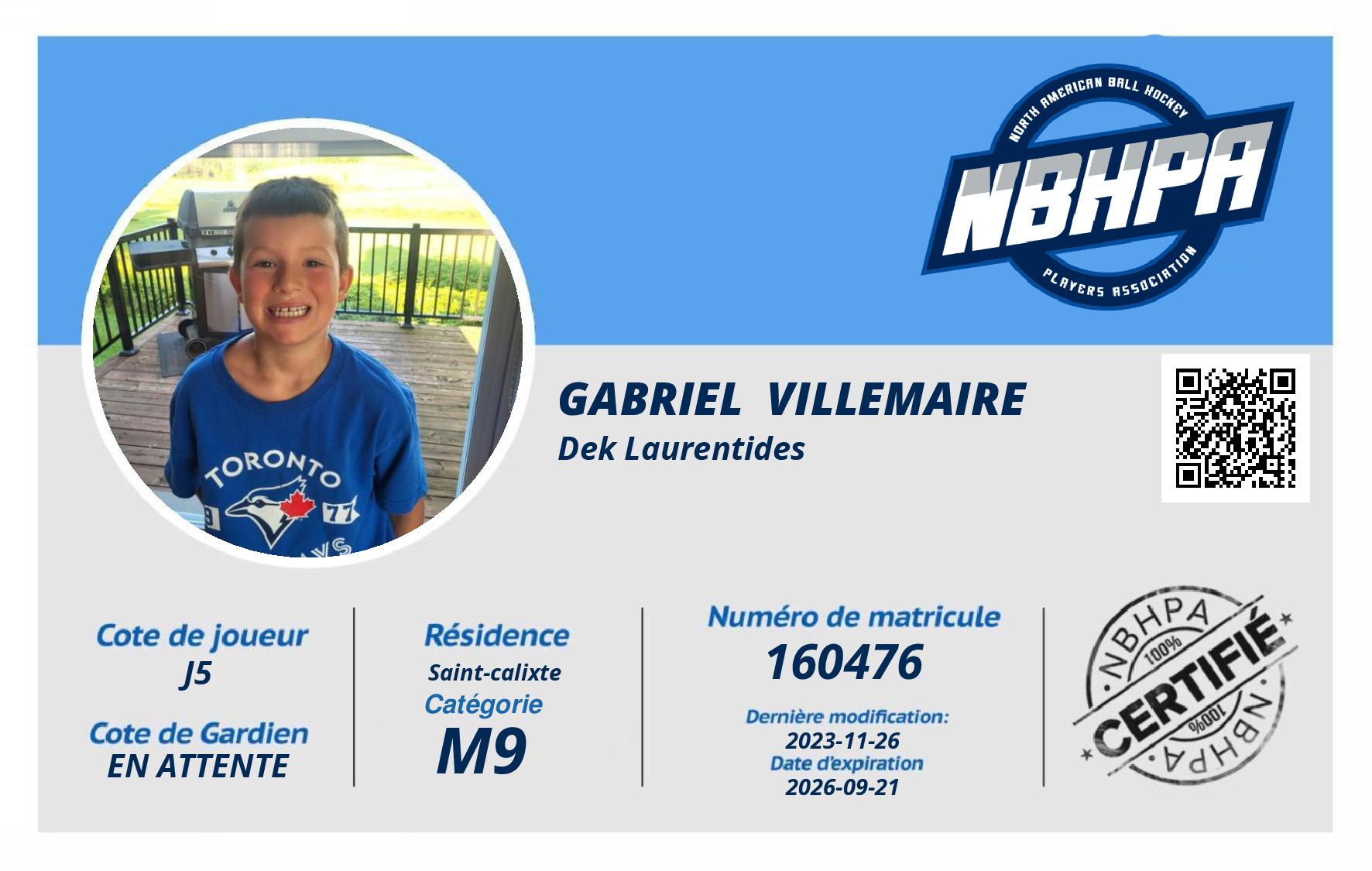 Gabriel  Villemaire 